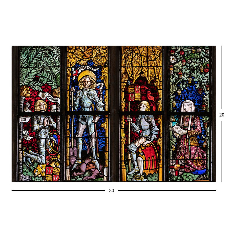 Wikimedia Commons Jigsaw Puzzle of the Day Stained Glass Window