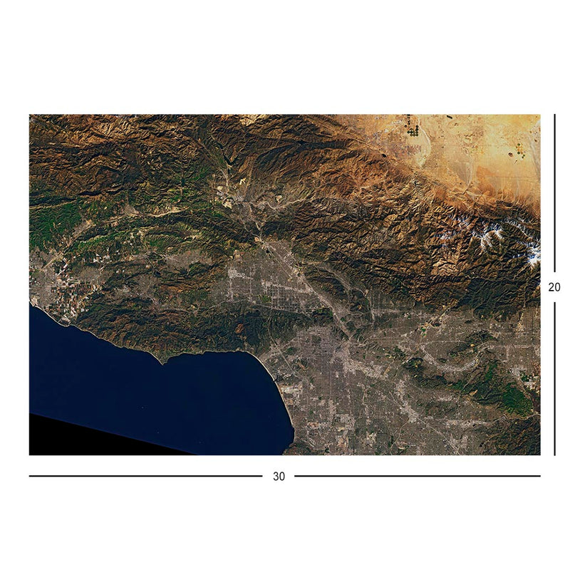 Earth Observatory Jigsaw Puzzle Of The Day for February 12, 2022