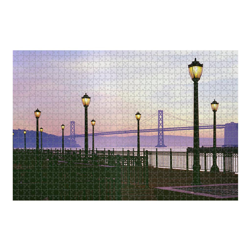 Dusk in San Francisco Jigsaw Puzzle