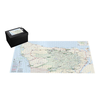 Olympic National Park Map Jigsaw Puzzle