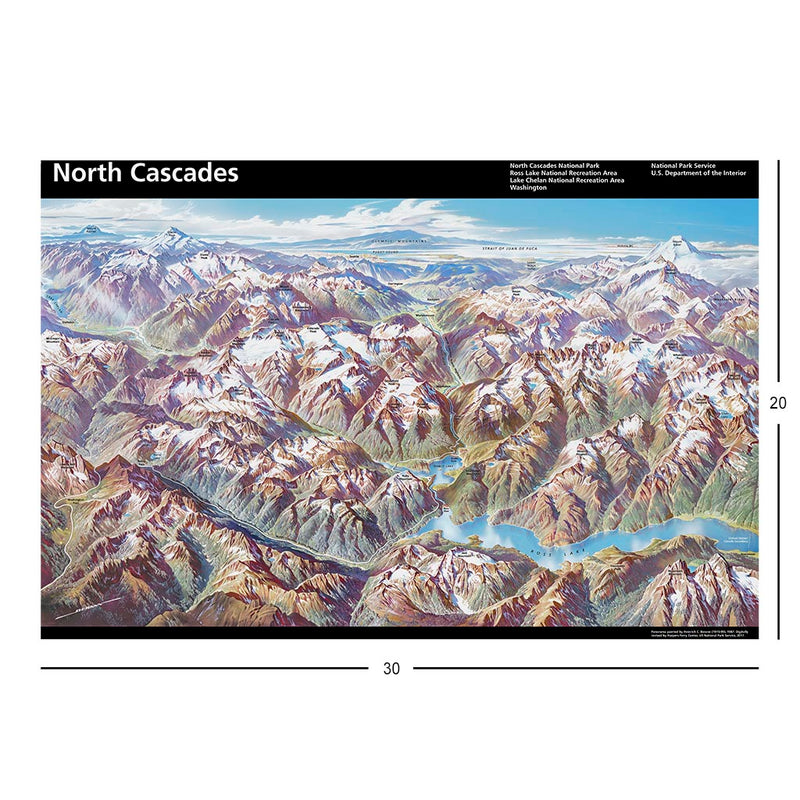 North Cascade National Park Panorama Jigsaw Puzzle