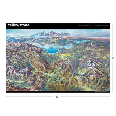 Yellowstone National Park Panorama Jigsaw Puzzle