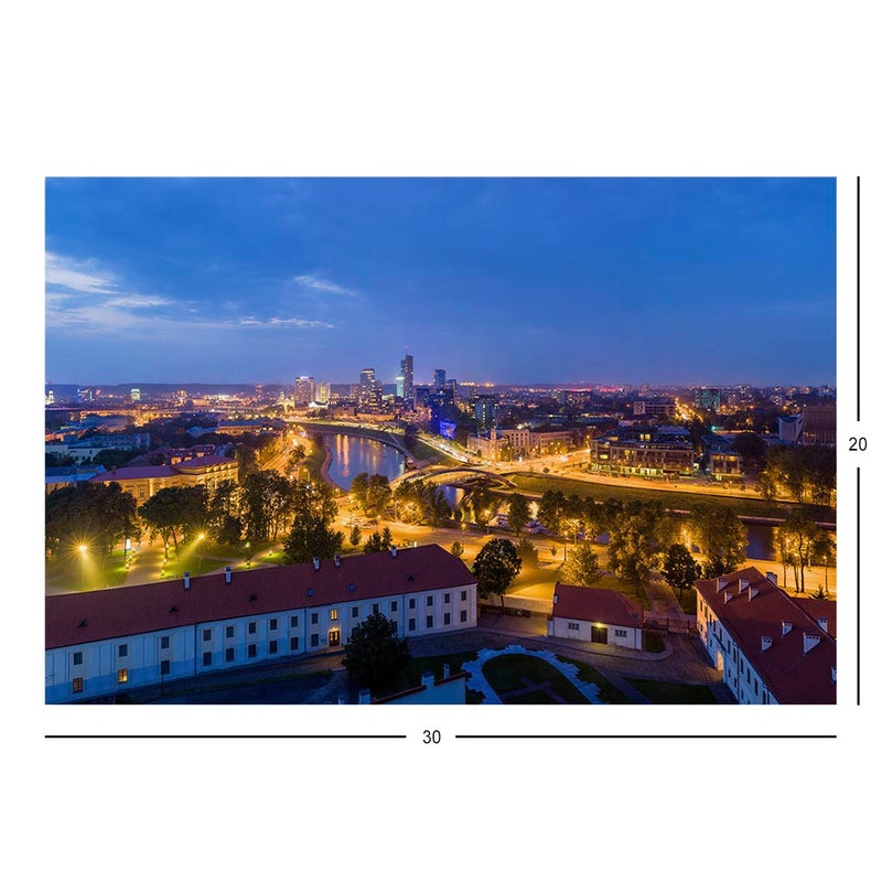 Wikimedia Commons Jigsaw Puzzle of the Day The Modern Skyline of Vilnius