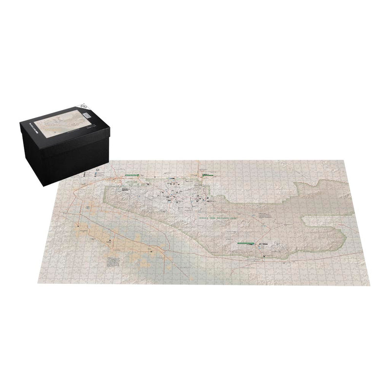 Joshua Tree National Park Map Jigsaw Puzzle