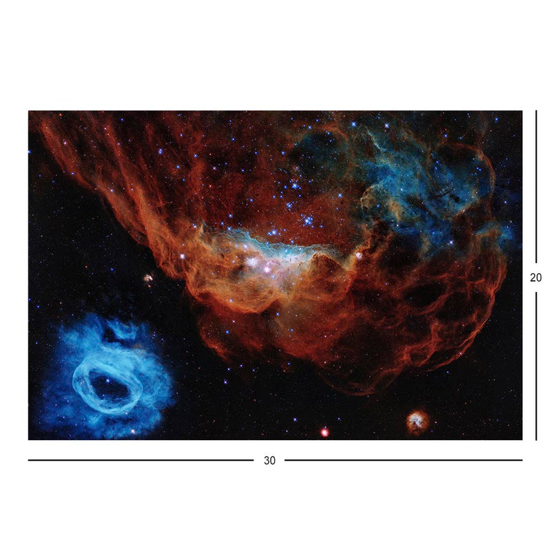 Cosmic Reef NGC 2014/NGC 2020 Jigsaw Puzzle