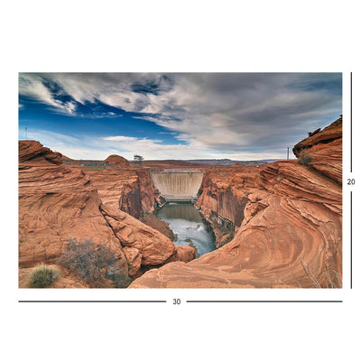 Glen Canyon Dam Jigsaw Puzzle