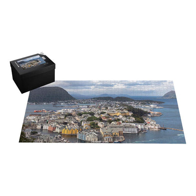 Wikimedia Commons Jigsaw Puzzle Of The Day View of Ålesund