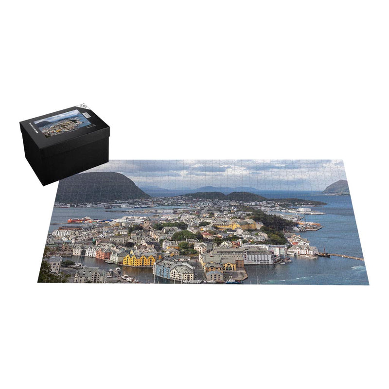 Wikimedia Commons Jigsaw Puzzle Of The Day View of Ålesund