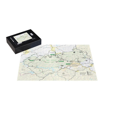 Great Smoky Mountains National Park Map Jigsaw Puzzle