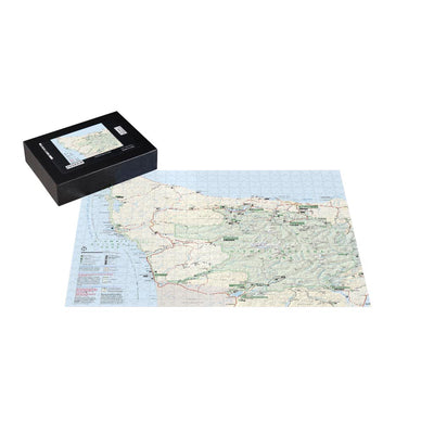 Olympic National Park Map Jigsaw Puzzle