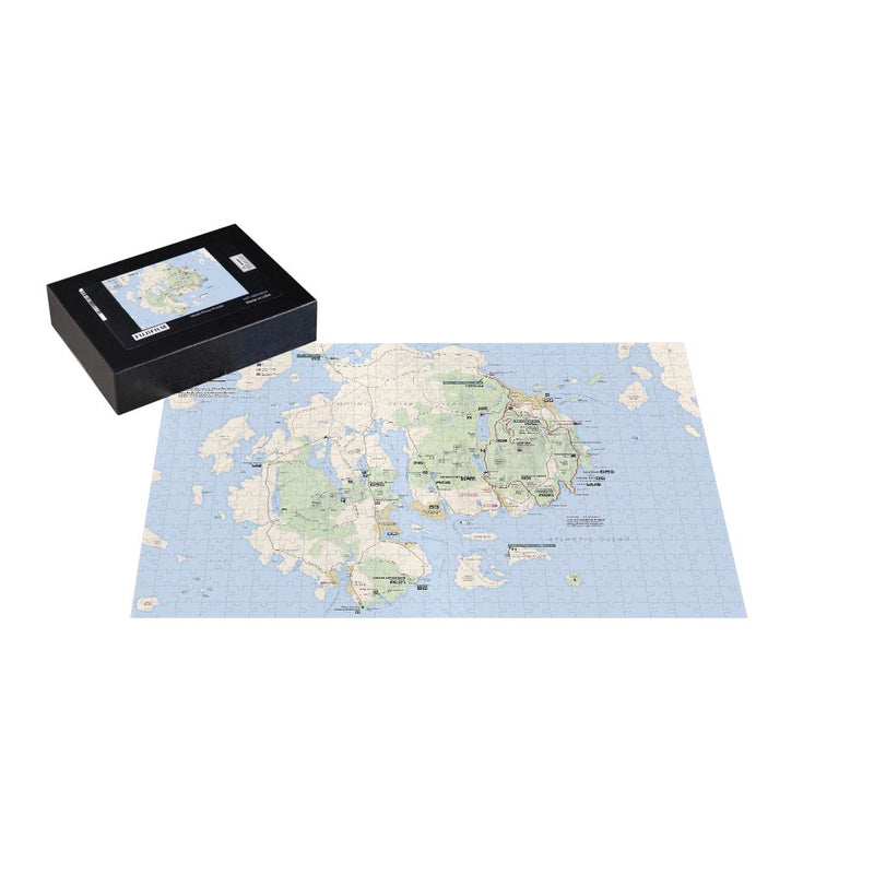 Acadia National Park Map Jigsaw Puzzle