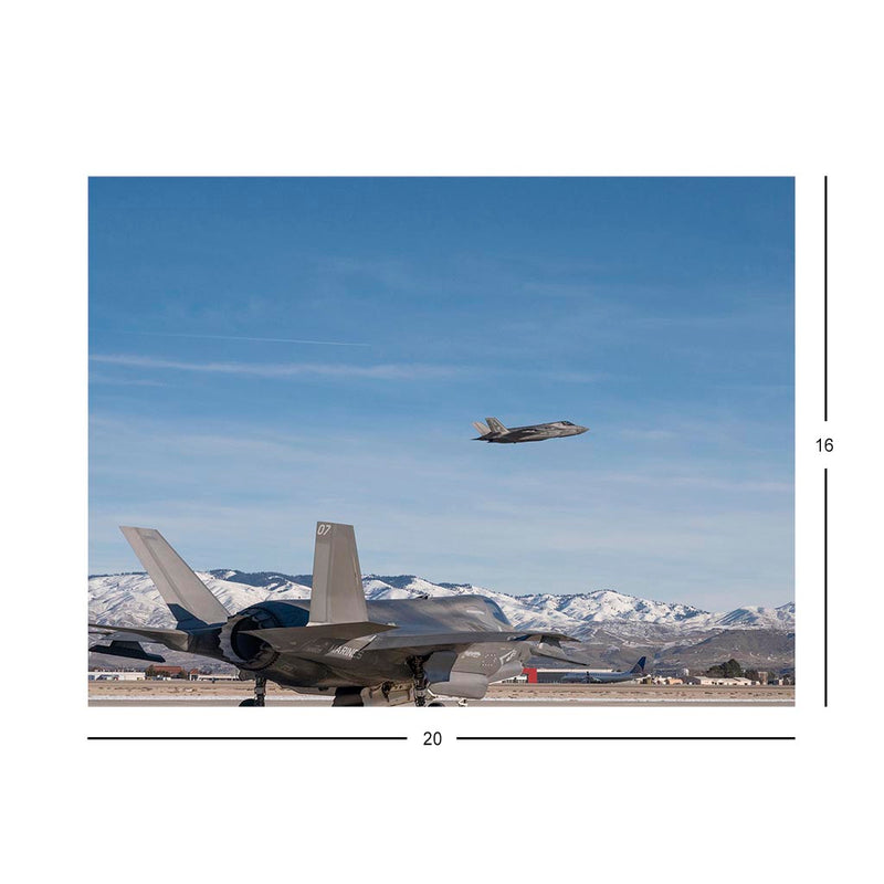 A-10 Thunderbolt II pilots with the 190th Fighter Squadron Jigsaw Puzzle