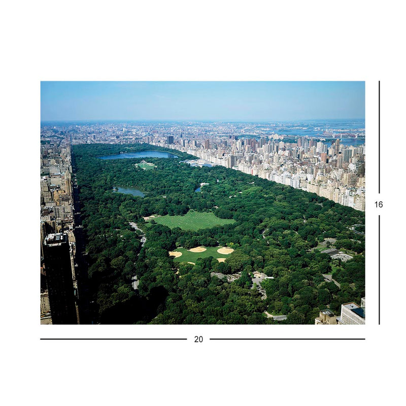 Central Park Aerial View Jigsaw Puzzle