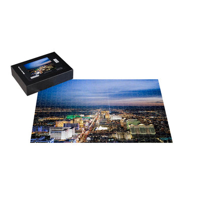 Dusk in Las Vegas Jigsaw Puzzle