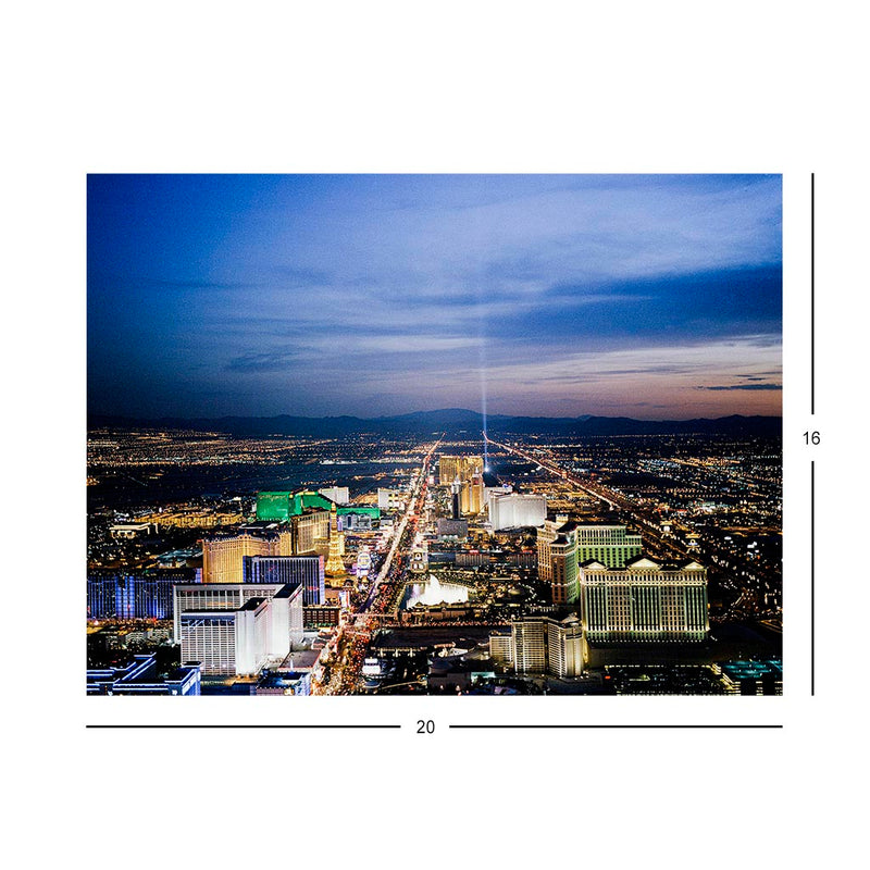 Dusk in Las Vegas Jigsaw Puzzle