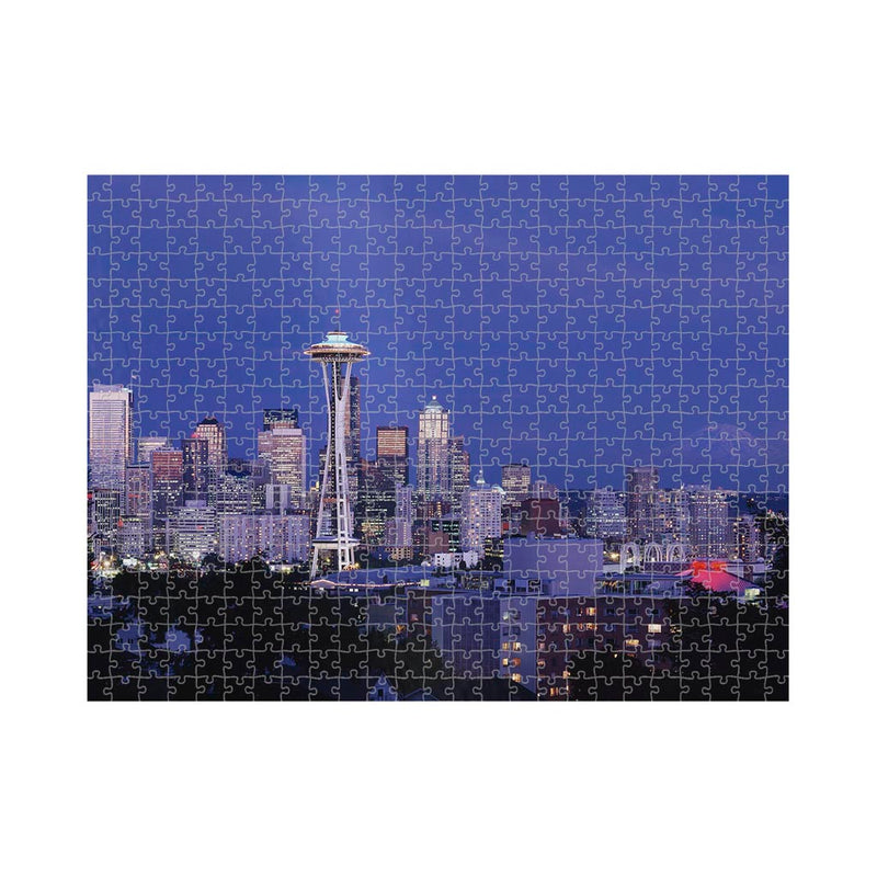 Dusk in Seattle Jigsaw Puzzle