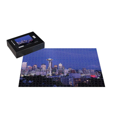 Dusk in Seattle Jigsaw Puzzle