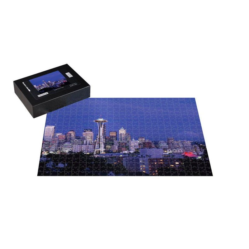 Dusk in Seattle Jigsaw Puzzle
