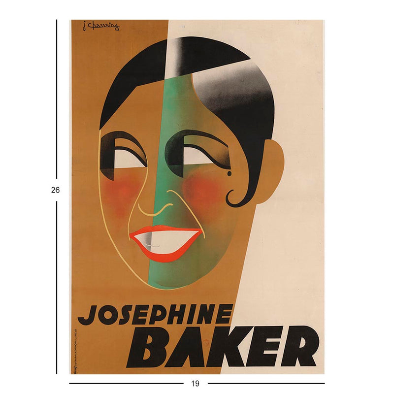 Josephine Baker Litho Jigsaw Puzzle