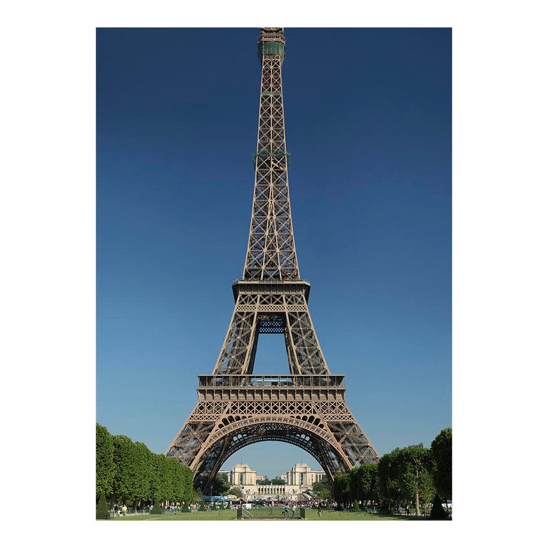 View of Eiffel Tower From The Champ de Mars, Paris, France Jigsaw Puzzle