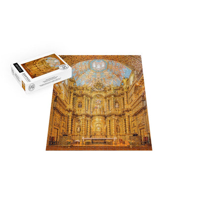 Main Altar of the Church of the Society of Jesus, Quito, Ecuador Jigsaw Puzzle