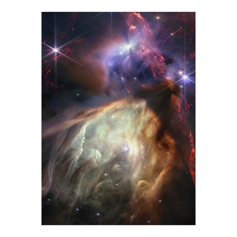 James Webb Space Telescope Image of Rho Ophiuchi Cloud Complex Jigsaw Puzzle