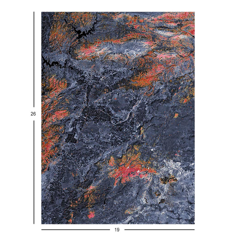 NASA Satellites Map Damage Caused By A Devastating Earthquake Jigsaw Puzzle