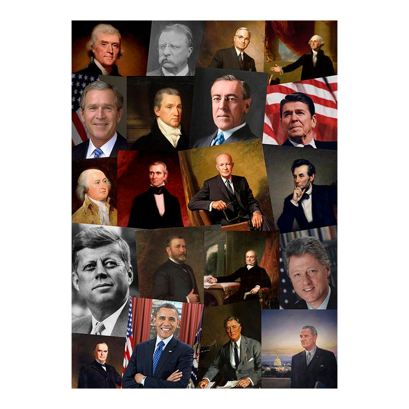 Presidents of the United States Portraits Jigsaw Puzzle