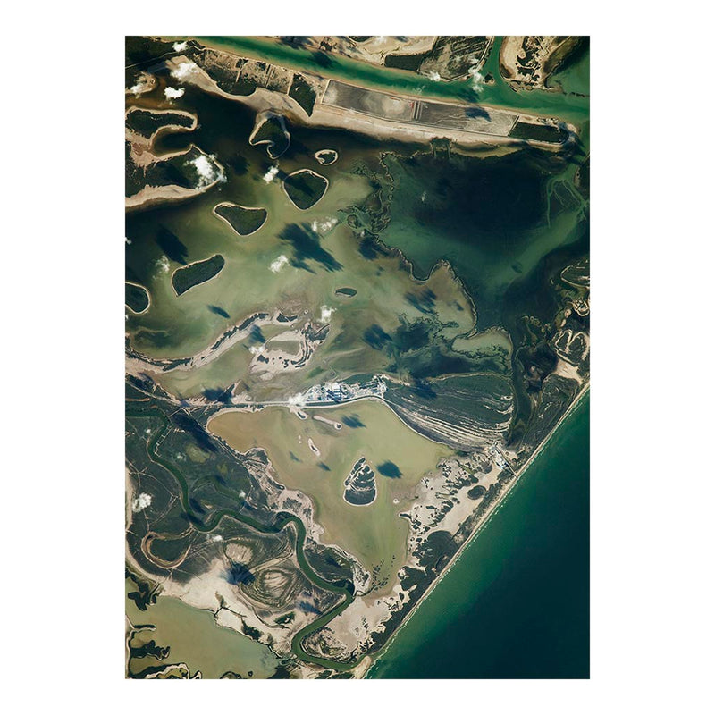 ISS Photograph of Boca Chica TX Jigsaw Puzzle