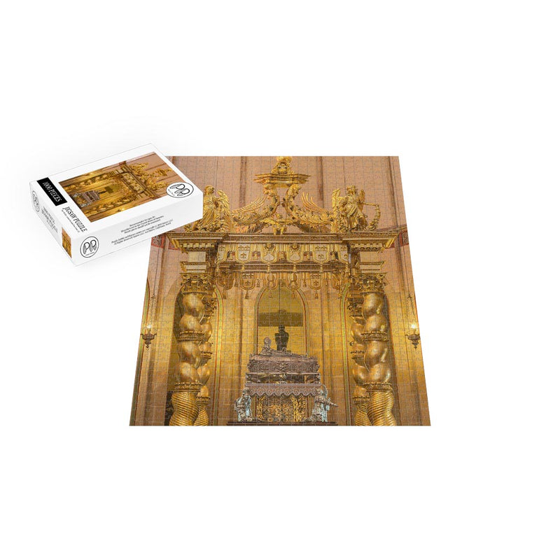 Coffin of Adalbert of Prague, Gniezno Cathedral, Poland Jigsaw Puzzle