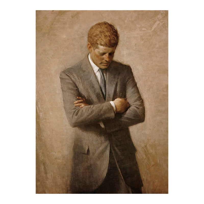 Posthumous Official Presidential Portrait of U.S. President John F. Kennedy Jigsaw Puzzle