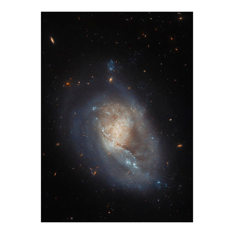 Hubble Views an Active Star-Forming Galaxy Jigsaw Puzzle
