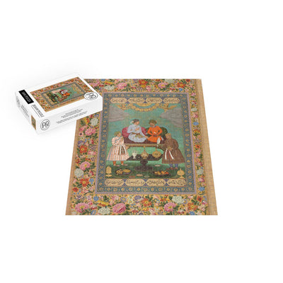Jahangir welcoming Shah 'Abbas, Freer Gallery of Art, Washington DC Jigsaw Puzzle