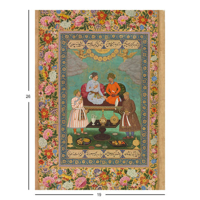 Jahangir welcoming Shah 'Abbas, Freer Gallery of Art, Washington DC Jigsaw Puzzle