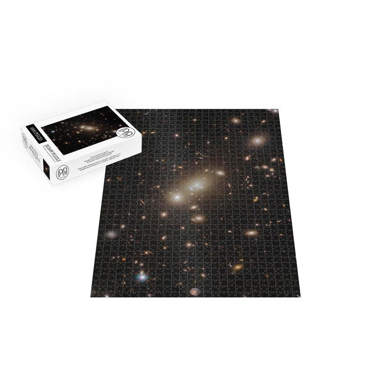 Hubble Telescope Image of Cosmic Cluster Abell 3322 Jigsaw Puzzle