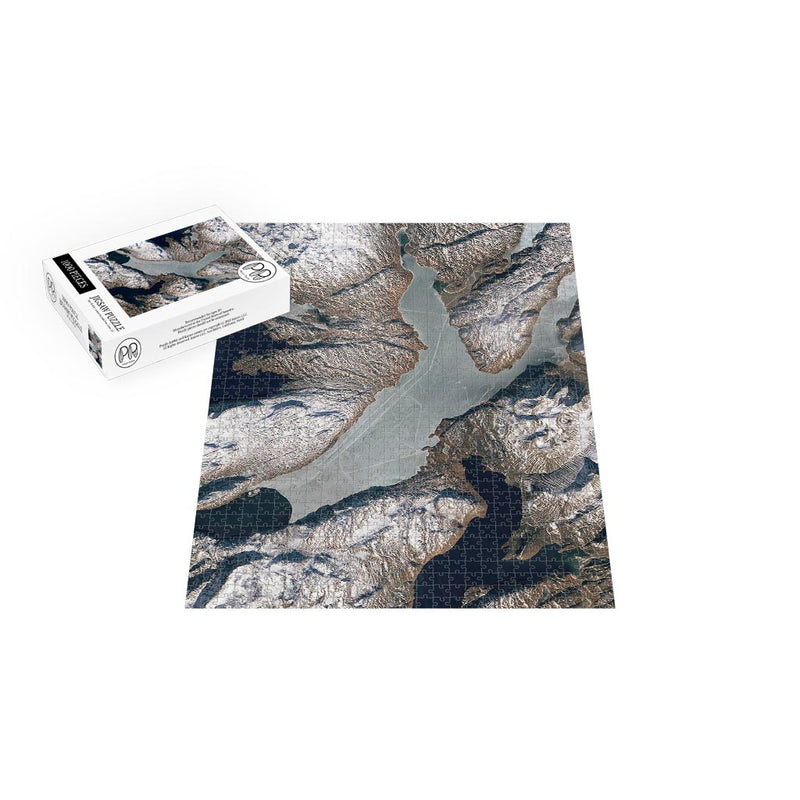 Landsat 9 Image of of Tunulliarfik Fjord Greenland Jigsaw Puzzle