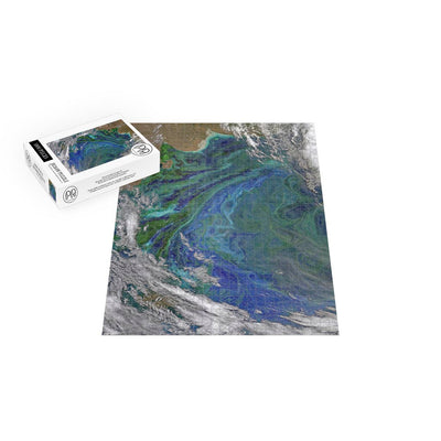Patagonian Plankton Swirls Jigsaw Puzzle
