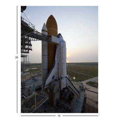 Shuttle Atlantis Ready For Launch At Cape Canaveral, FL Jigsaw Puzzle