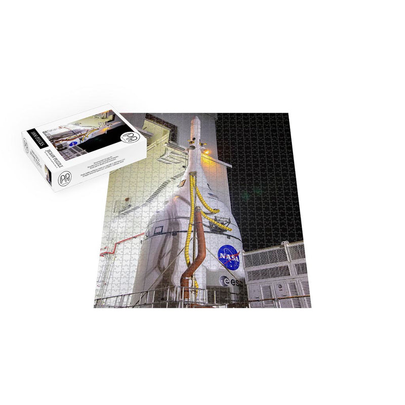 Orion Transport To Vehicle Assembly Building At Kennedy Space Center, FL Jigsaw Puzzle