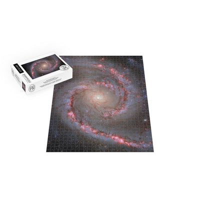 Hubble Telescope Image of Spiral Galaxy NGC 1566 Jigsaw Puzzle