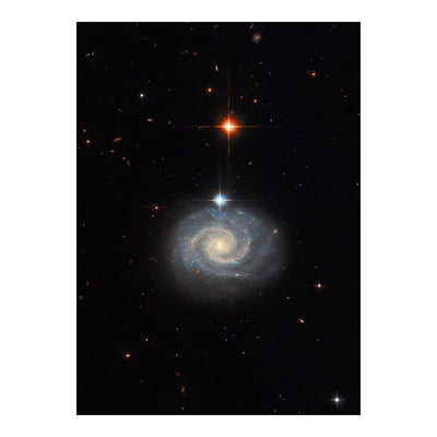 Hubble Telescope Image of Spiral Galaxy MCG-01-24-014 Jigsaw Puzzle