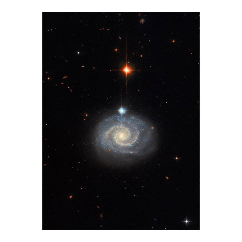 Hubble Telescope Image of Spiral Galaxy MCG-01-24-014 Jigsaw Puzzle