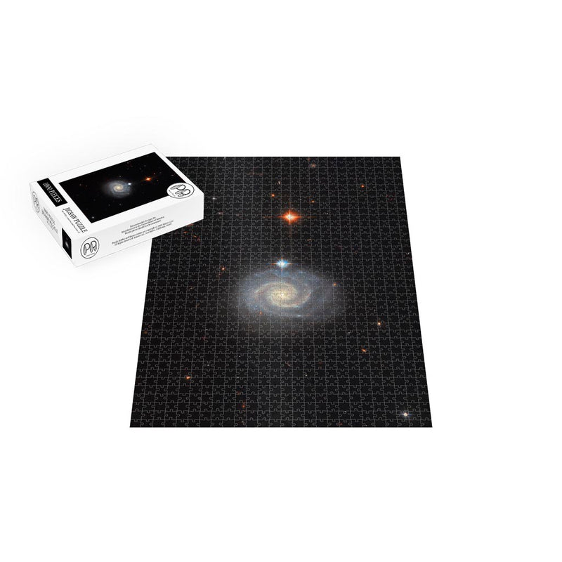 Hubble Telescope Image of Spiral Galaxy MCG-01-24-014 Jigsaw Puzzle
