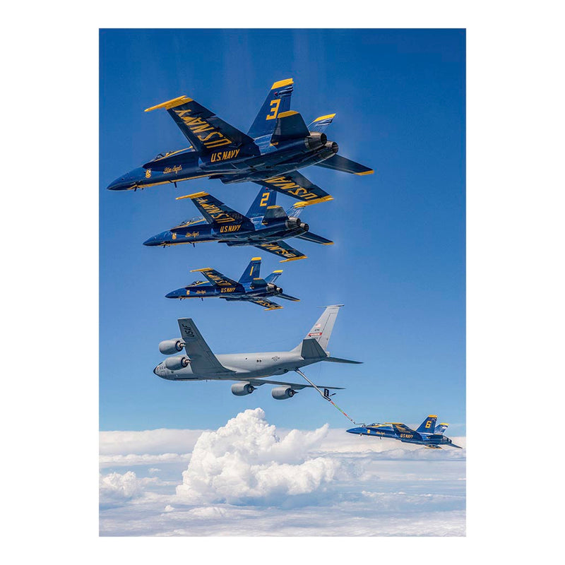 Blue Angels Refuel Enroute to North Dakota Jigsaw Puzzle