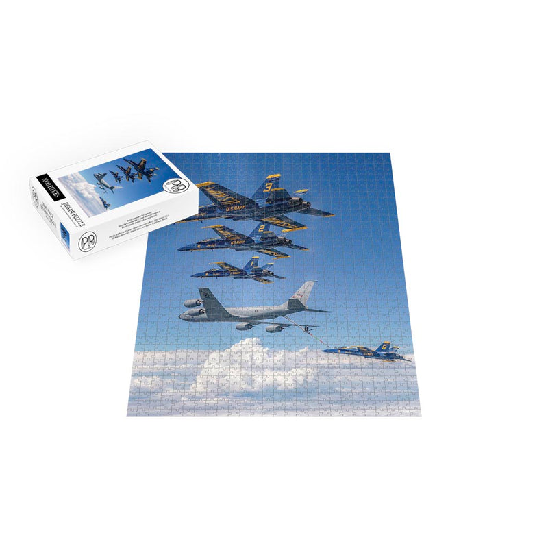 Blue Angels Refuel Enroute to North Dakota Jigsaw Puzzle