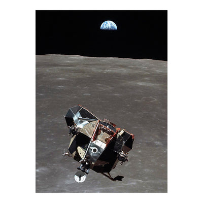 Apollo 11 Eagle Returns From The Moon Jigsaw Puzzle