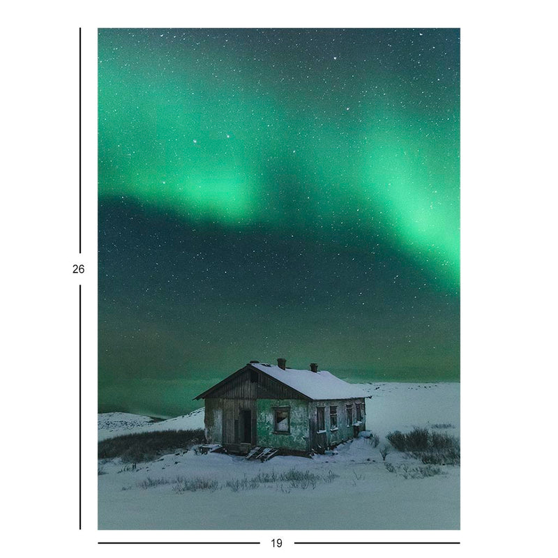Northern Lights, Teriberka, Murmansk, Russia Jigsaw Puzzle