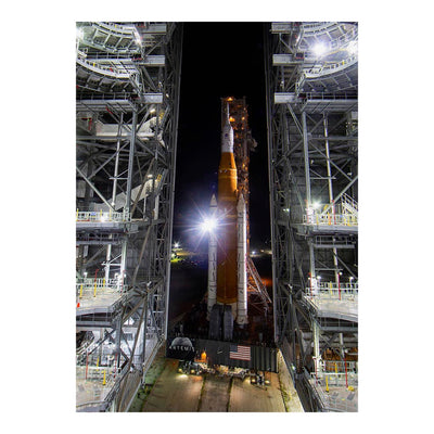 Space Launch System Rolls Out of VAB for Artemis I Launch Jigsaw Puzzle