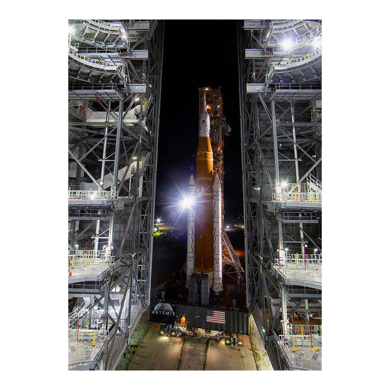 Space Launch System Rolls Out of VAB for Artemis I Launch Jigsaw Puzzle