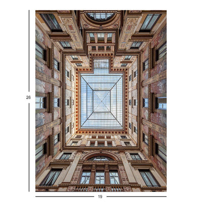 Galleria Sciarra, Rome, Italy Jigsaw Puzzle